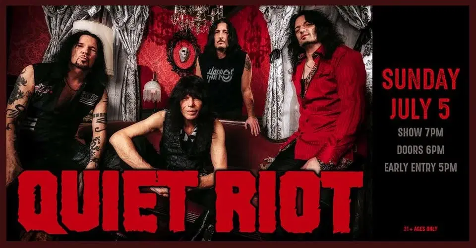 Quiet Riot at Jergels