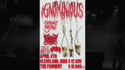 IGNOMINIOUS / THE ROCKER SHOW / INOCULATION / CAVE DWELLER / WARMBODY @ THE FOUNDRY CONCERT CLUB