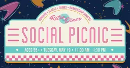 Social Picnic (55+) - Retro Diner