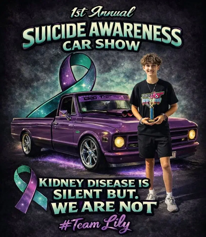 Lilys Car Show for Suicide Awareness and Kidney Disease