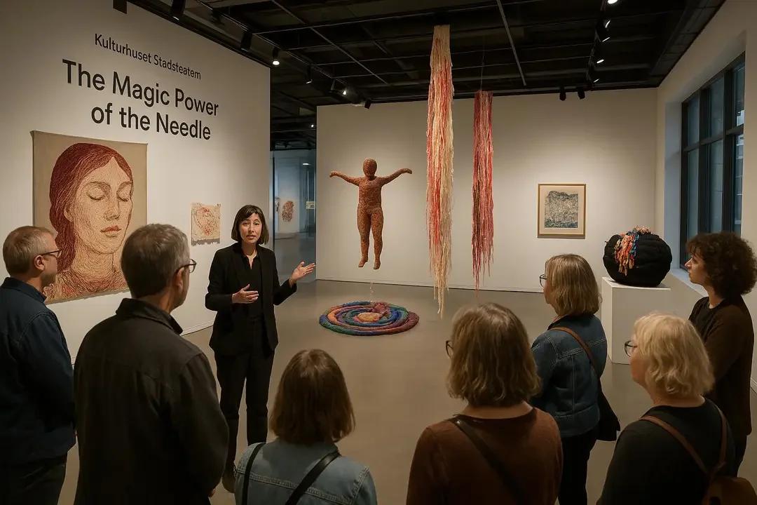 🎨 Curatorvisning av The Magic Power of the Needle