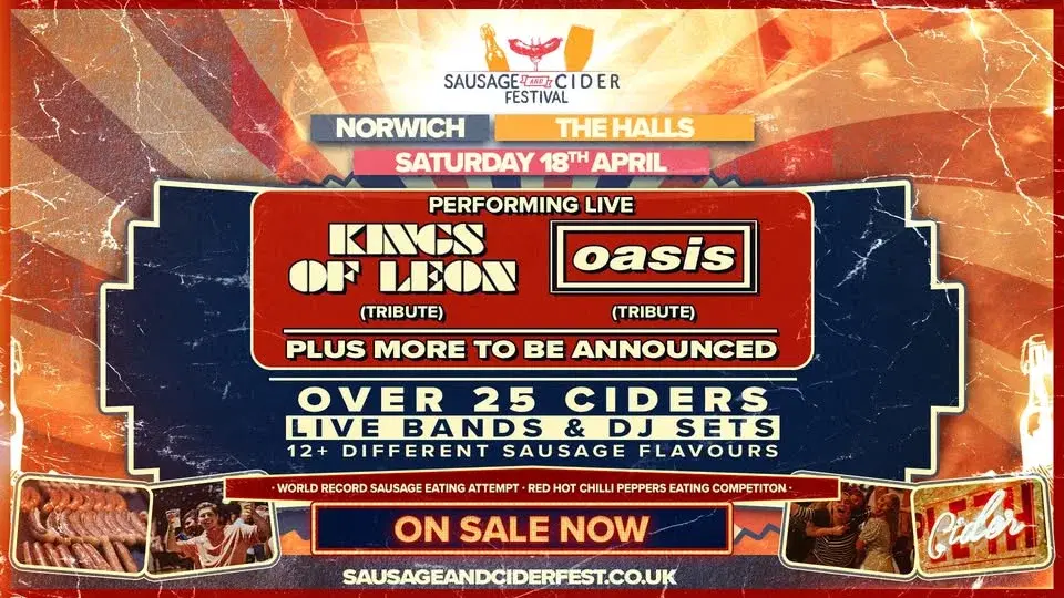 Sausage and Cider Festival - Norwich 2026