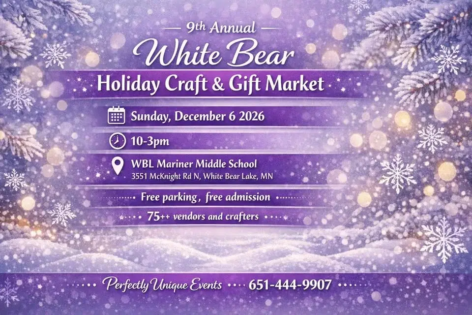 9th Annual White Bear Lake Holiday Craft & Gift Market