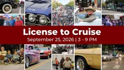License to Cruise 2026
