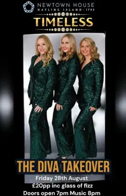 TIMELESS - DIVA SHOW - HONOURING SOME OF THE GREATEST FEMALE SINGERS OF PAST & PRESENT!