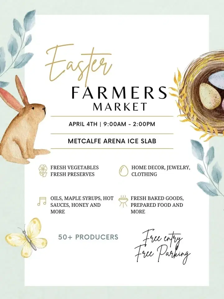 Metcalfe Farmers Easter Market