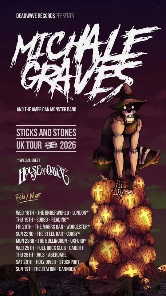 Michale Graves UK Tour