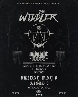 The Widdler - 'Midnight Mass' w/ Die By The Sword, Shakes, Kn0w @ AIsle 5