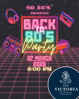 So 80’s - 80’s Music Night