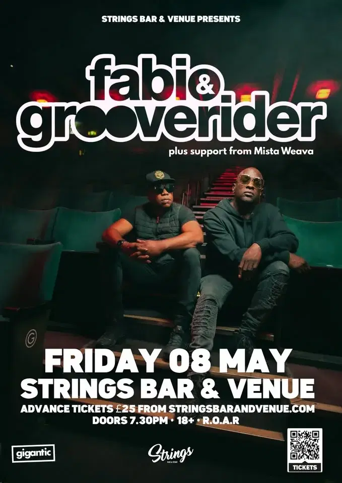 Fabio & Grooverider Live at Strings Bar & Venue