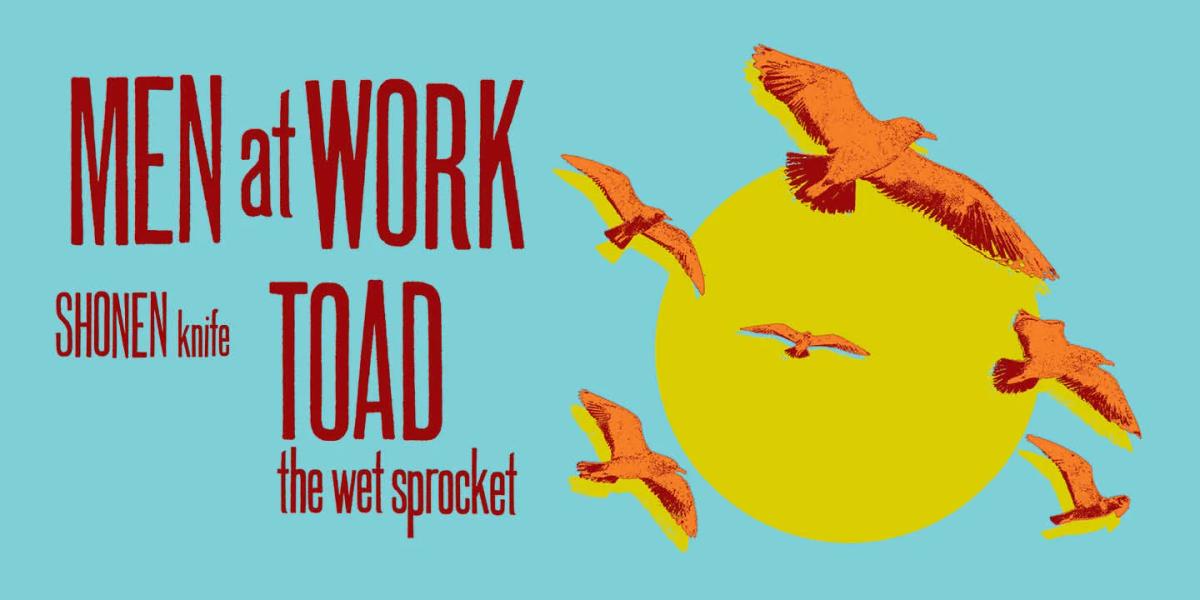 Men at Work with Toad the Wet Sprocket and Shonen Knife