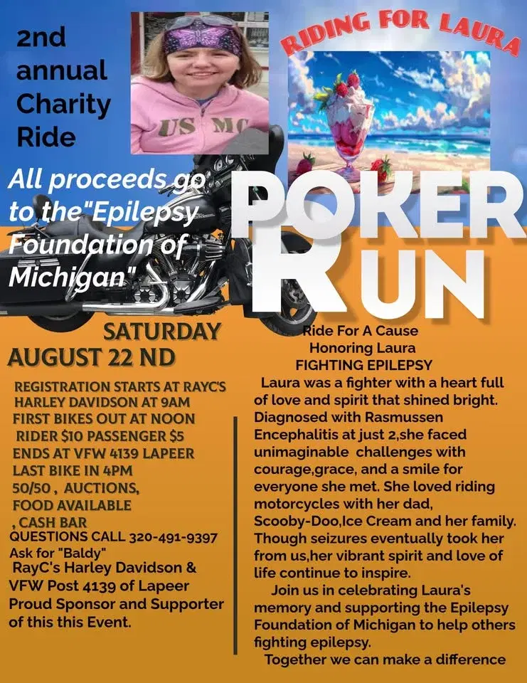 Riding for Laura / Michigan Epilepsy Foundation