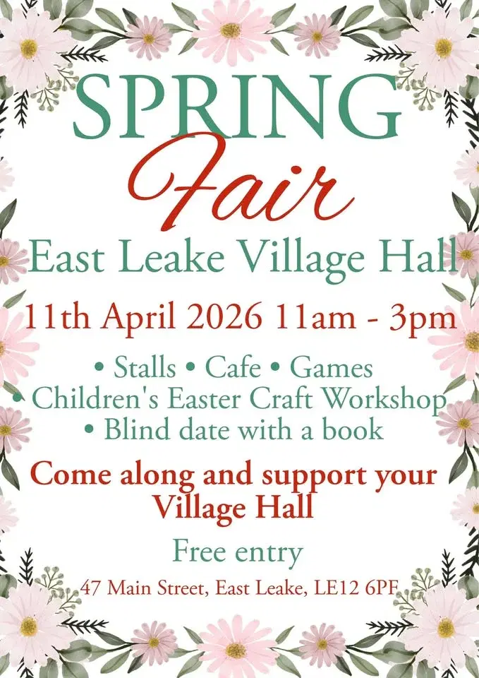 Spring Fair - East Leake Village Hall