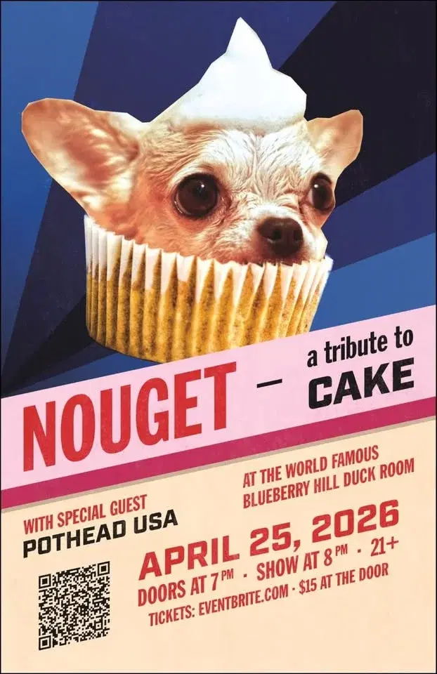 Nouget - A Tribute to Cake at The Duck Room in Blueberry Hill