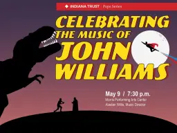 Celebrating The Music of John Williams