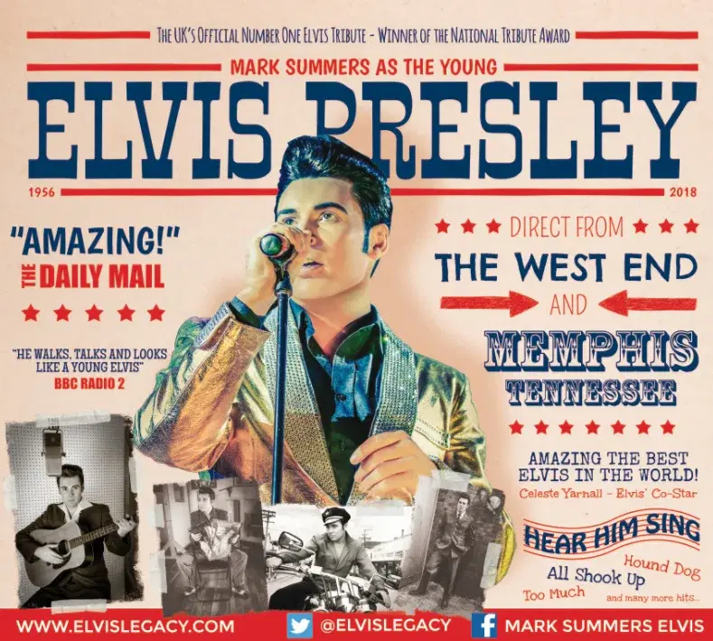 Mark Summers - The Elvis Legacy World Tour. Live @ Thorngate Hall, Gosport.