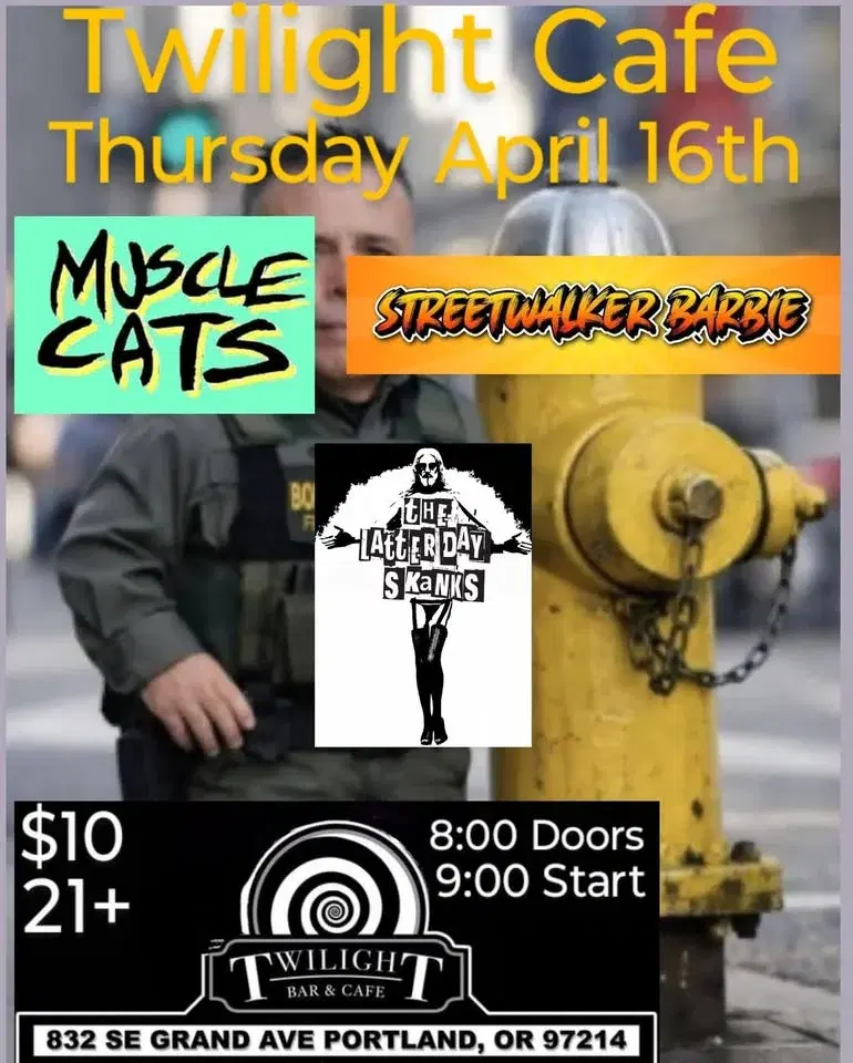 Muscle Cats and Streetwalker Barbie tour kickoff!