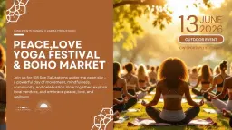 Peace Love Yoga Festival (OUTDOOR EVENT)