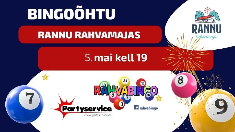 Rannu bingoõhtu Vol 13 KEVADHOOAJA VIIMANE!