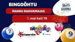 Rannu bingoõhtu Vol 13 KEVADHOOAJA VIIMANE!
