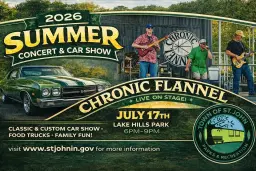 🎶2026 Summer Concert Series🎶-🎸Chronic Flannel🎸- July 17th-6pm-9pm- Lake Hills Park
