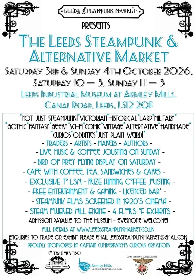 The Leeds Steampunk & Alternative Market 2026