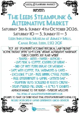 The Leeds Steampunk & Alternative Market 2026