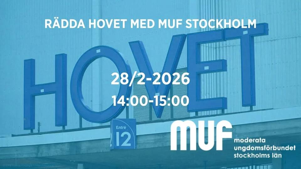 RĂDDA HOVET MED MUF STOCKHOLM