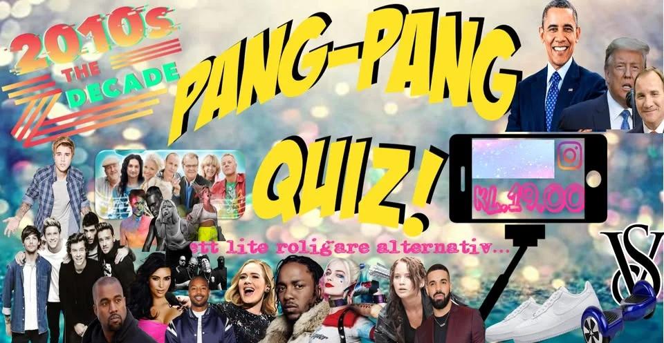 Pang-Pang Quiz-Ett lite roligare alternativ ”10’s”