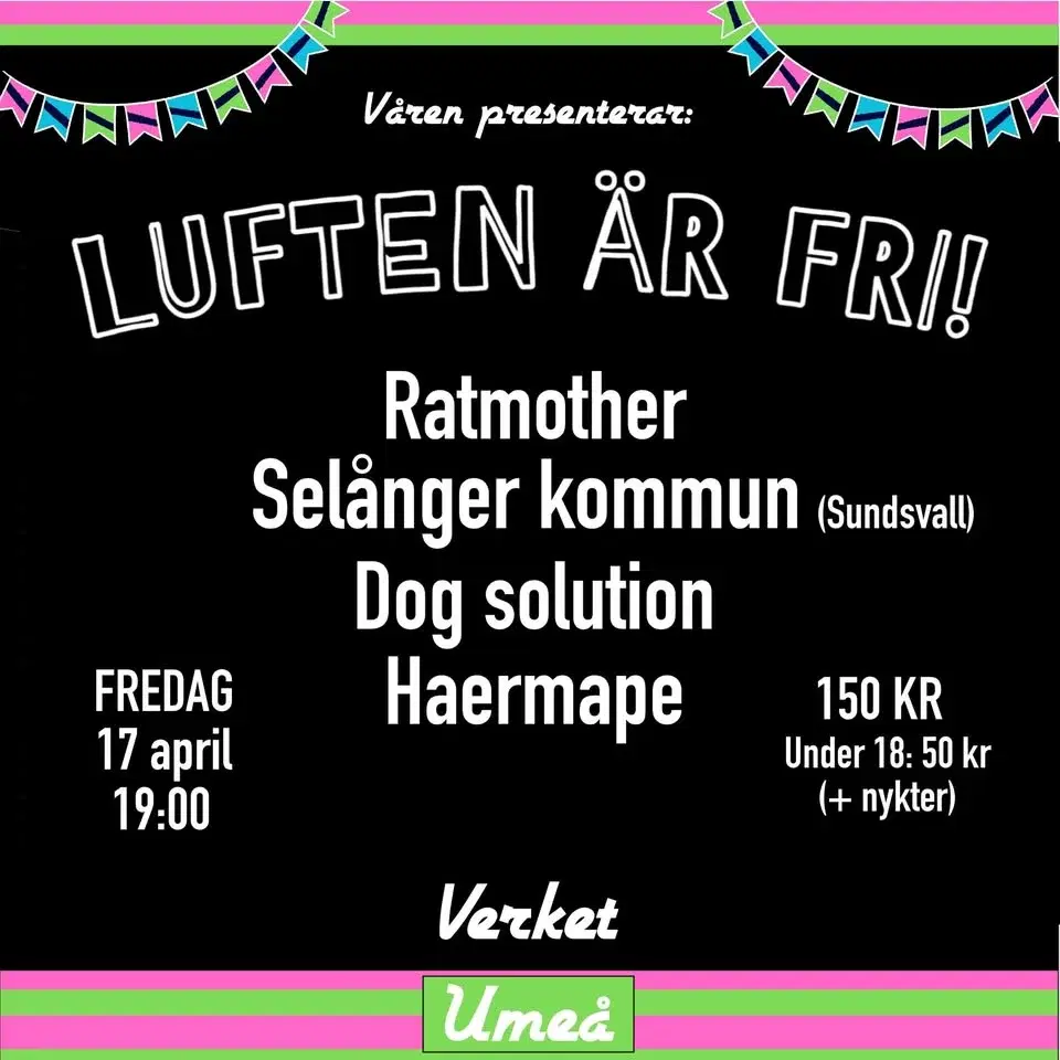 Luften är fri!