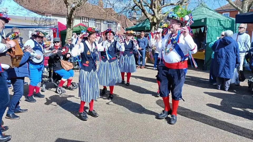 Spring Market on The Hill, Wickham Market