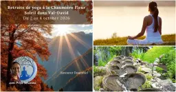 Retraite de yoga - Chaumière Fleur Soleil dans Val-David du 2 au 4 octobre 2026