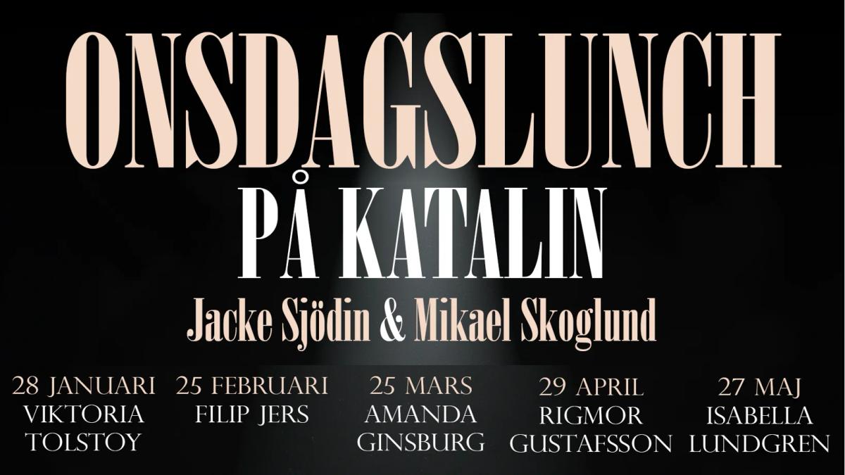 ONSDAGSLUNCH på Katalin, gäst: Amanda Ginsburg