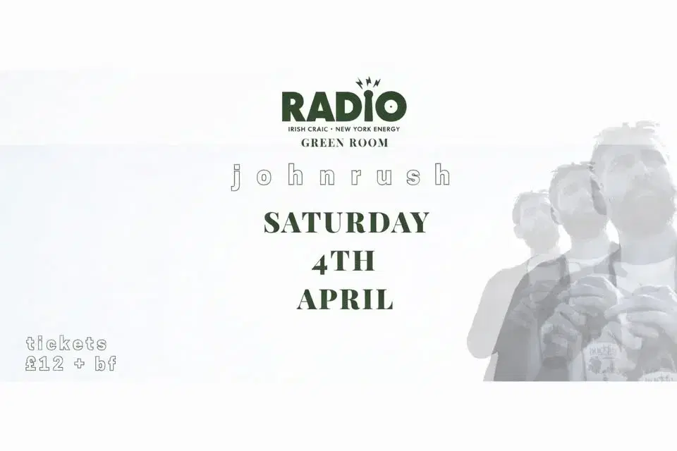 John Rush Live at Radio (The Green Room) 4th of April