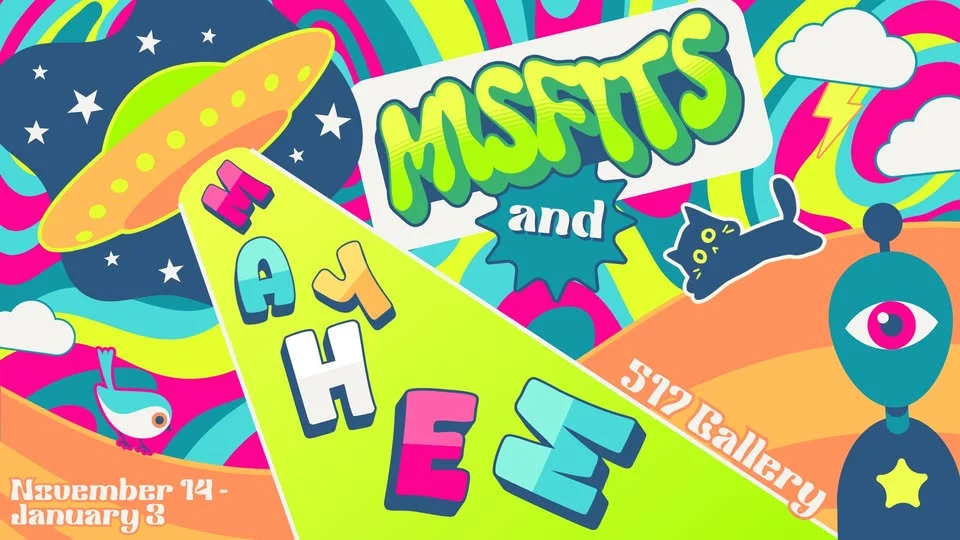 Misfits & Mayhem at 517 Gallery