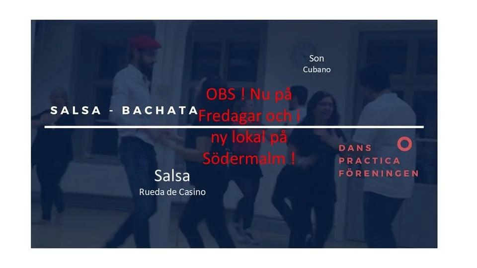 Socialdans Salsa/Bachata - Ny Lokal på Södermalm