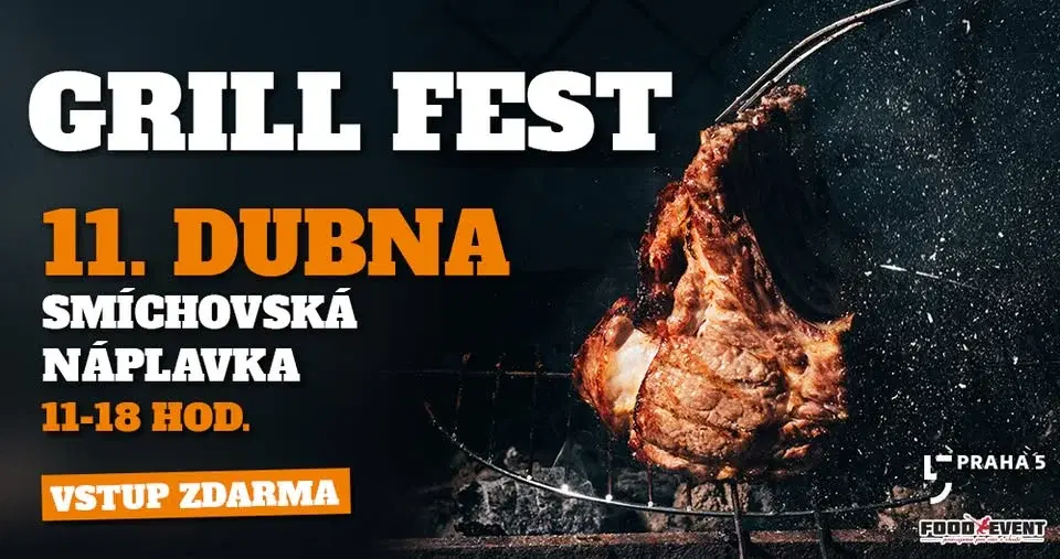 GRILL FEST na Smíchovské náplavce 2026