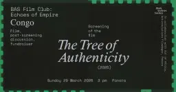 BAS Film Club: Echoes of Empire - Congo Screening & Fundraiser
