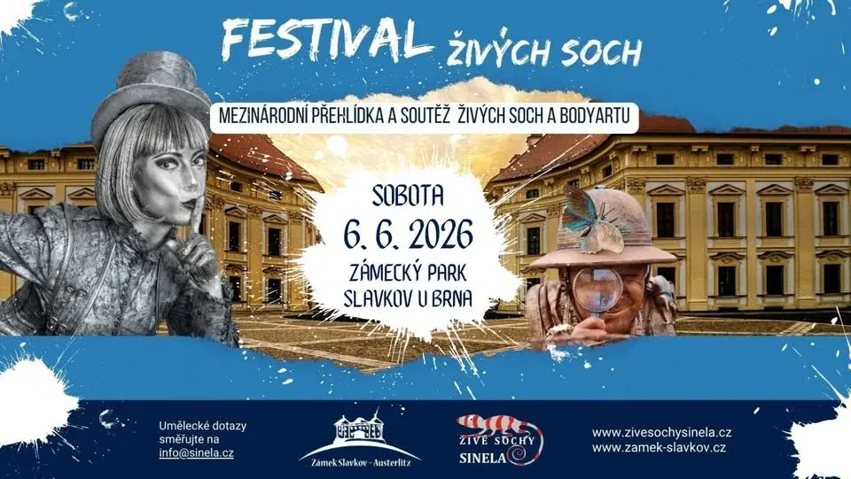 Festival živých soch a bodyartu 2026