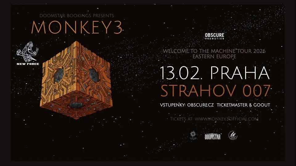 MONKEY3, NEW FORCE - Praha
