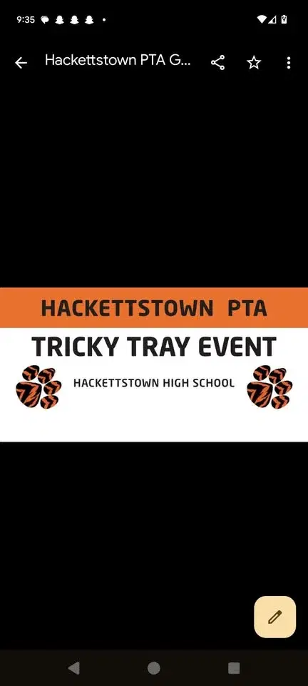SAVE THE DATE - 2026 Hackettstown PTA Tricky Tray