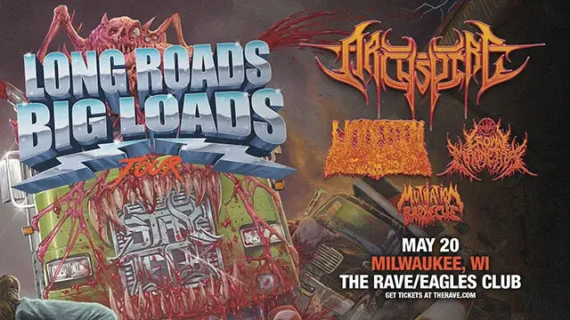 Archspire - Long Roads Big Loads Tour