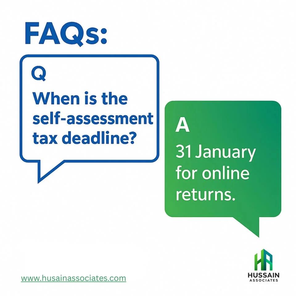 Self-assessment tax deadline