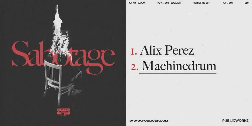 Alix Perez & Machinedrum presented by Public Works