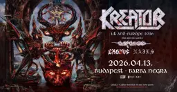 KREATOR - CARCASS - EXODUS - NAILS /// BARBA NEGRA BUDAPEST