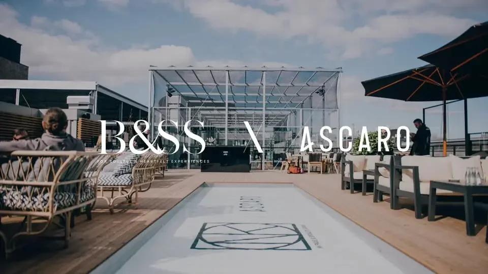 🌅 B&SS YOGA på taket med ASCARO 🤍🧘♂️