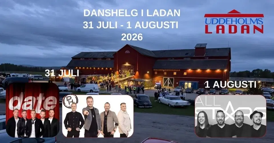 Danshelg i Uddeholmsladan