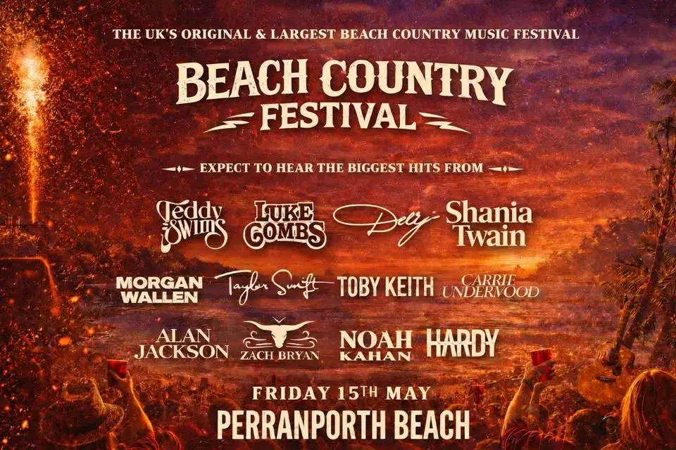 Country festival- Outside beach show