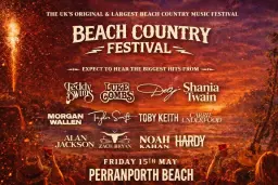 Country festival- Outside beach show