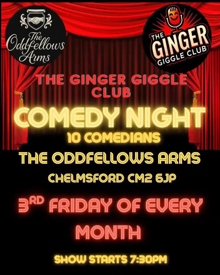 The Ginger Giggle Club - Comedy Night